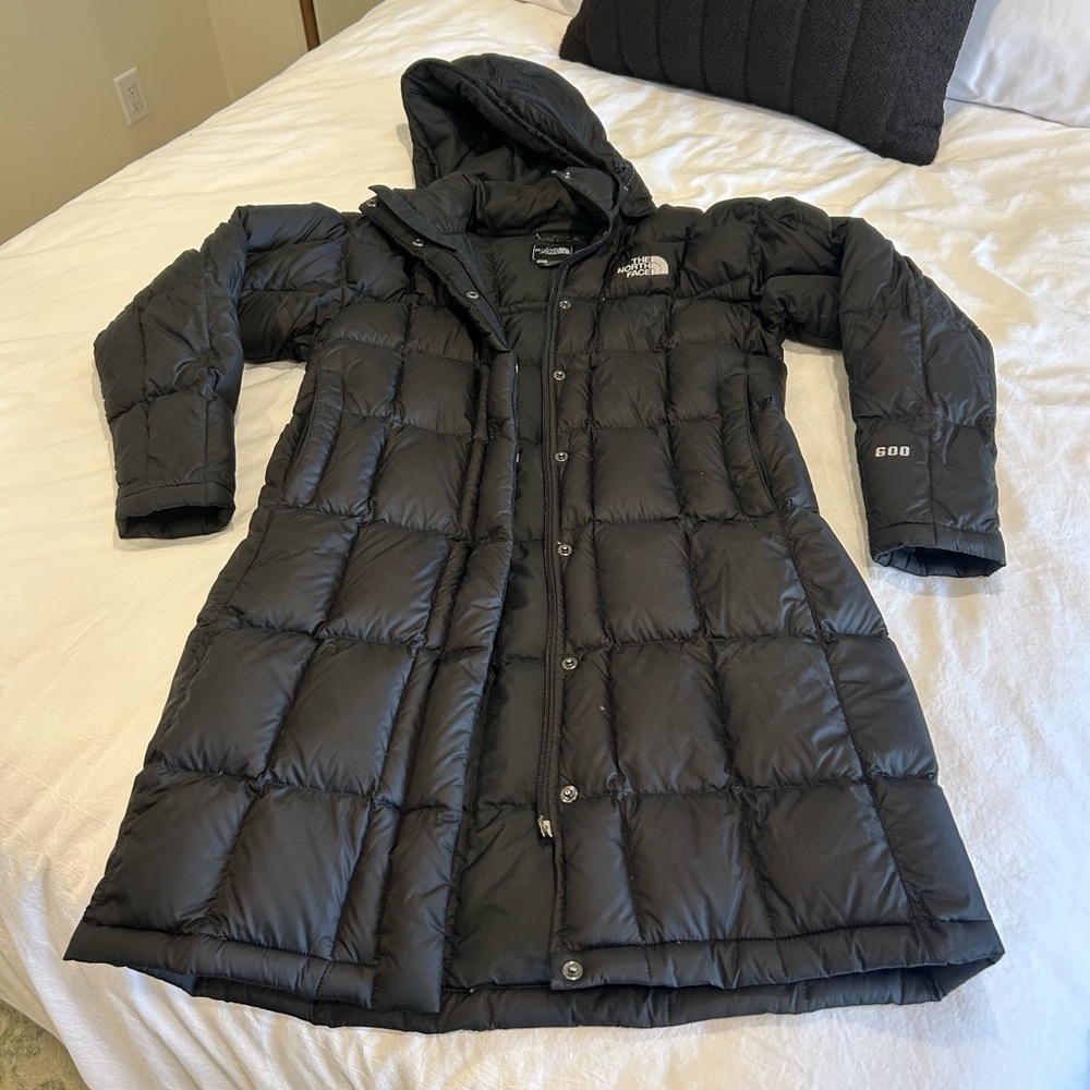North Face long down coat